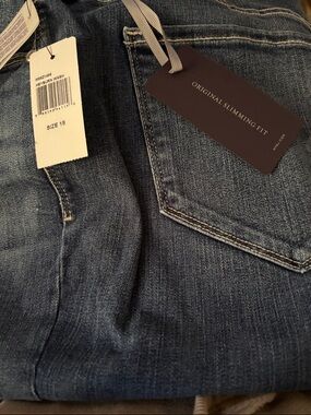 NYDJ NWT CLARISSA Ankle Jeans Original Slimming Fit Heyburn Wash